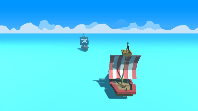 Pirate Ships Pack MTSの帆船が倒れる前